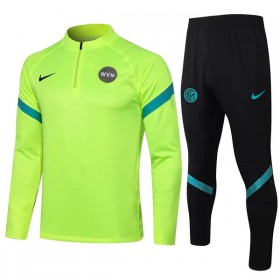 Inter Milan Training Huppari Suits 2021-22 Vihreä 1/4-Zip